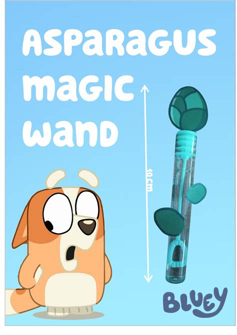 bluey asparagus wand